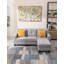 Canapé rembourré 81 pièces 4 pièces avec rangement 81 "-931221523