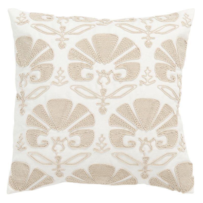 Tassels Cotton Reversible Throw Pillow