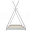 Lit plateforme simple avec structure triangulaire-529415926