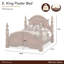 Villa Valencia Solid Wood Bed-81840551