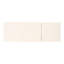 Coussin de patio extérieur crème, eau - P 75,52 po x l 26,22 po, H 2,03 po, aucun assemblage requis pour un coussin de véranda