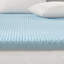 Surmatelas réversible toutes saisons hypoallergénique bleu rafraîchissant-923688165-914465455