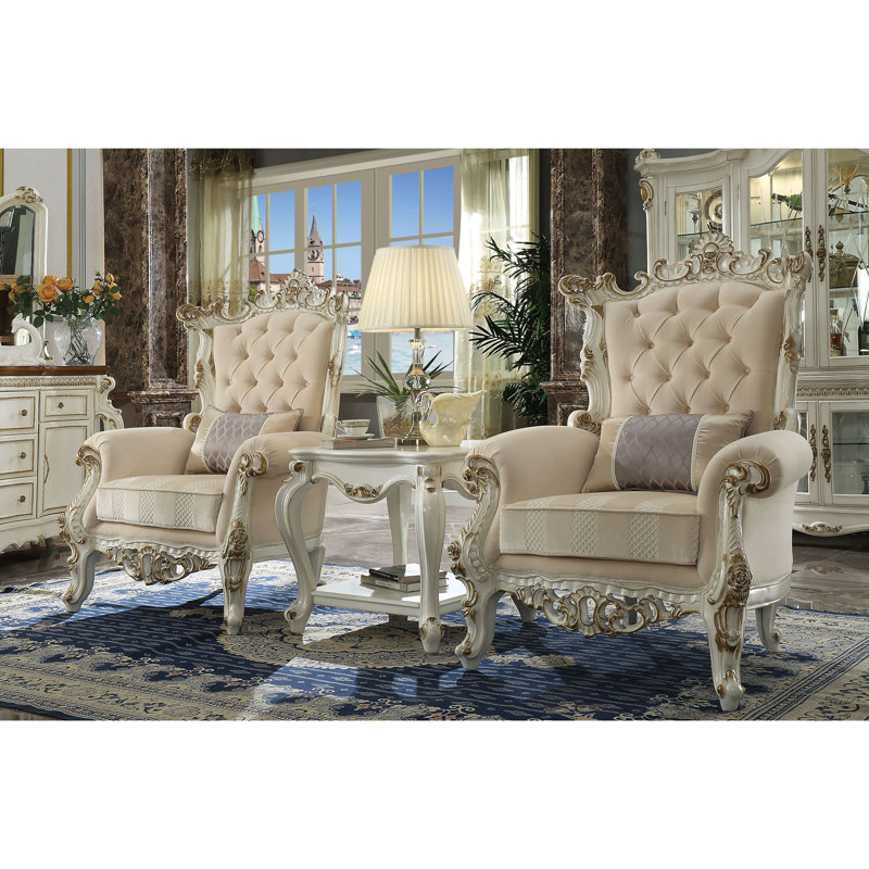 Jagger Upholstered Armchair, Cream