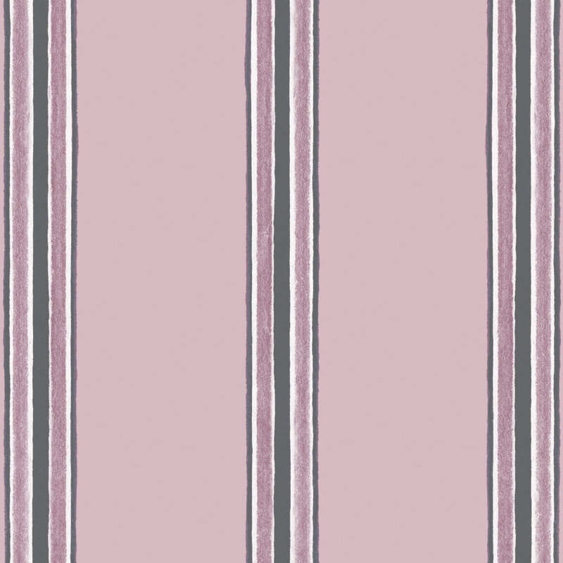 Rouleau de papier peint lisse L 34,45 pi x l 20,47 po Regency, Rose