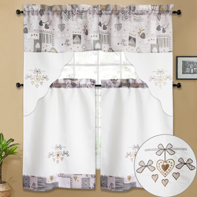 BT59246 KITCHEN CURTAIN SET
