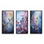 «Winter Enchanted Frost Pointillism», 3 pièces sur toile-1577309711-1577309708