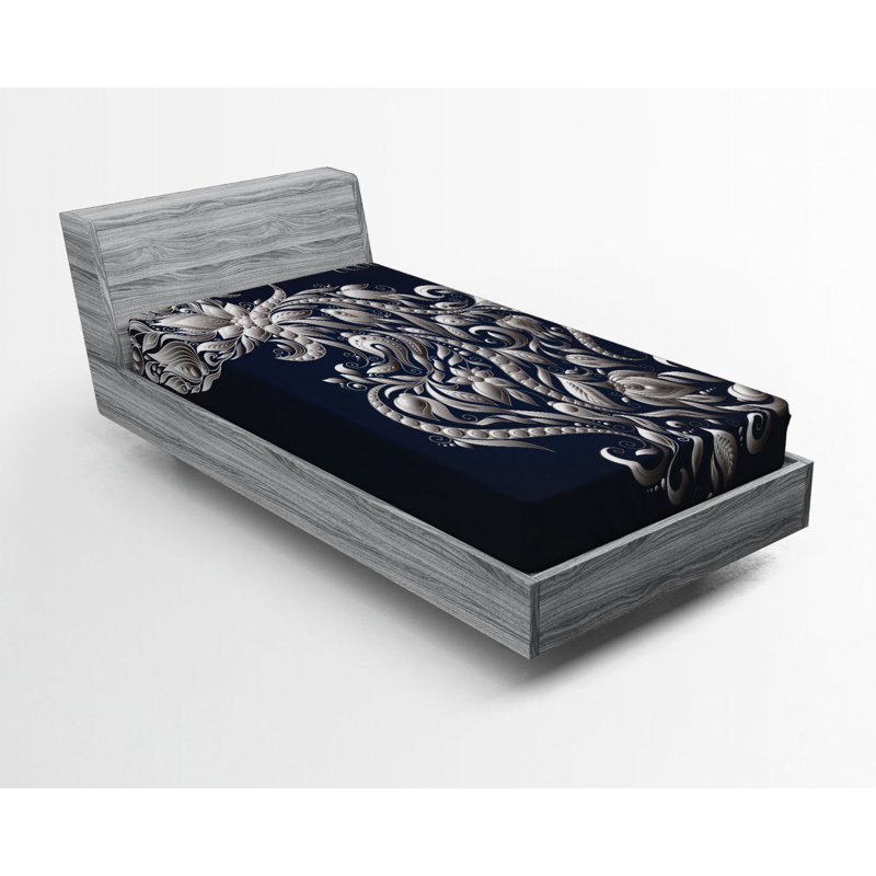 Microfiber Fitted Sheet, Twin Fitted Sheet