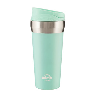 Symple Stuff Double Wall Insulated Stainless Steel Travel Mug