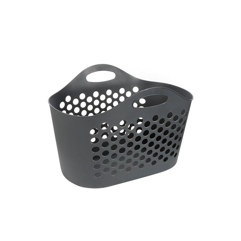 Paquet de 12 paniers à linge flexibles de 70 L - Conception légère, durable et respirante