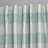 Treve 100% Cotton Room Darkening Buffalo Checkered Curtain Panel with Rod Pocket Top and included hook clips -31417640-57192990