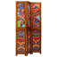 105cm W x 180cm H 3 - Panel Solid Wood Folding Room Divider