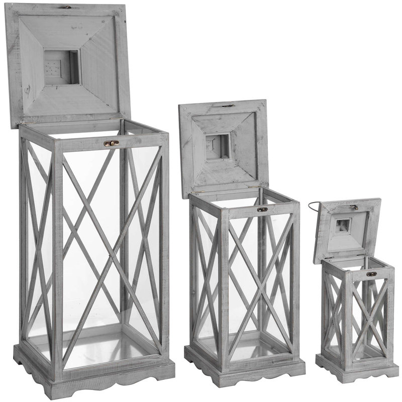 Wood Wall Lantern