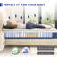 Matelas hybride moyen en boîte de 10 po EGOHome - Isolation de mouvement-1293912626-1315838076