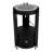 Led Smart Round Nightstand With Wireless Charging Station 13.78*25.59 In((D*H)-1868636185