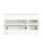 White Stackable 16.07"d X 36.01"w 19.98"h Wall - Mounted Storage Cabinet, With Movable Shelves For Creative Solutions Cabinet In White, Kitchen And Home Office