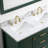 Vitor 48'' Modern And Traditional Bathroom Double Sink Vanity Set With White Italian Carrara Marble Countertop & Backsplash, Fully Assembled-1003077271-1003077274