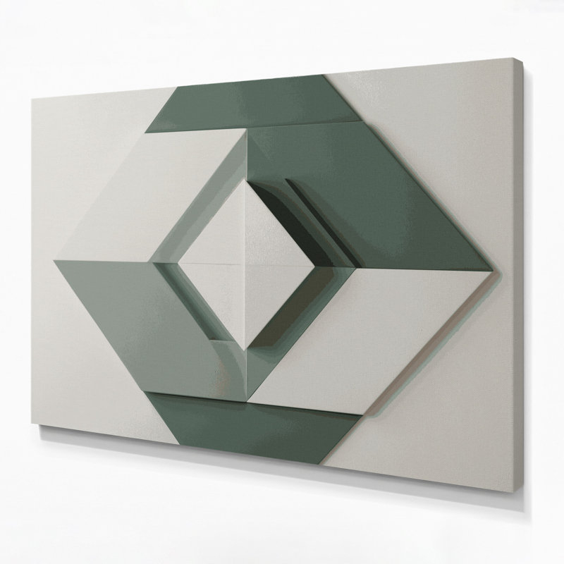 Minimalism 90 Gray Canvas Wall Art