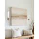 Calluna Single Light Dimmable LED Armed Sconce