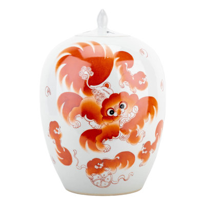 Handmade Porcelain China Jar
