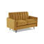Acke 2 Seater Velvet Loveseat-1485881889