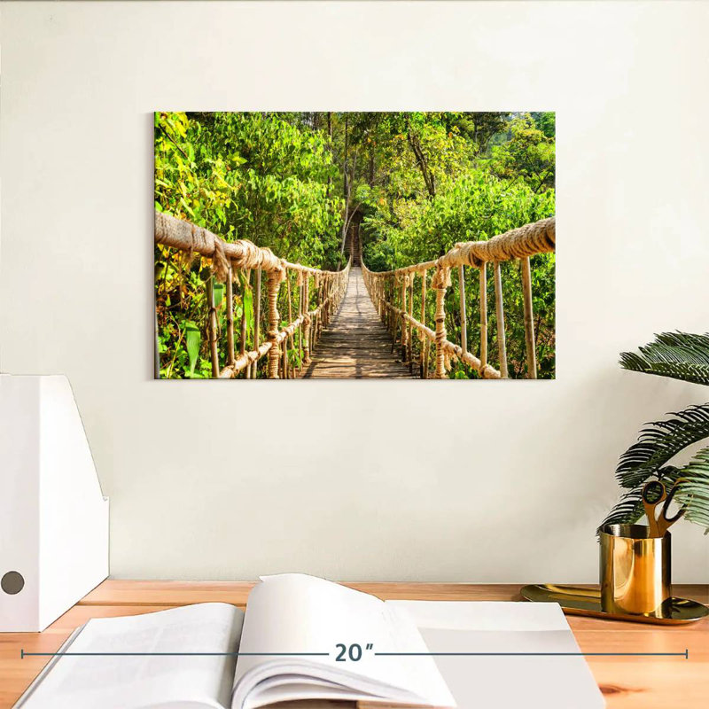 Pont en corde Jungle Adventure, H 8 po x l 12 po
