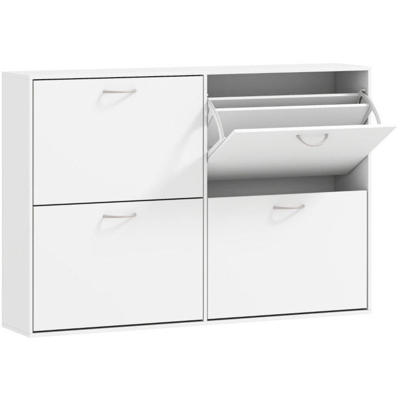 24 Pair Flip Down Shoe Storage