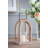 11.4'' H Wood Tabletop Lantern