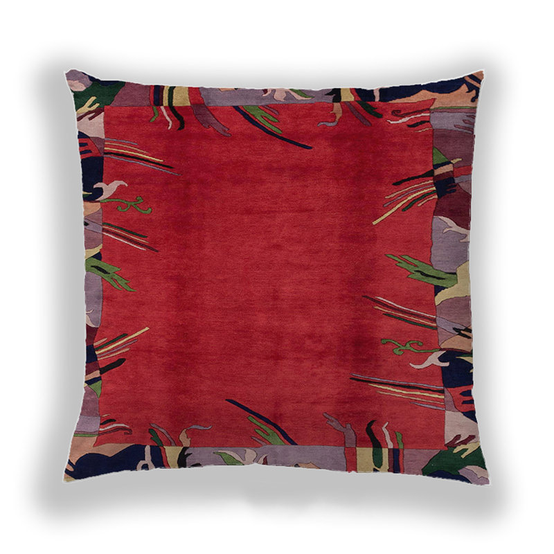 Coussin Abstract Abstract, Microsuède