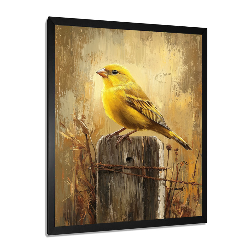 Knaus - Animals Canvas Wall Art, Noir, H 20 po x l 12 po, Reproduction encadrée d'une seule photo