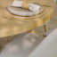 Round Solid Wood Dining Table-1460900603