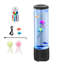 Sensory Bubble Tube Lamp 16 Lampe de poisson d'eau couleur télécommandée