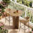 39.4" H Round Bar Table For Small Spaces