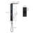 39 In.  4-Function Full Body Shower Panel System With Rainfall Shower Head,Body Jets And Hand Shower,(Valve Included)-113407323