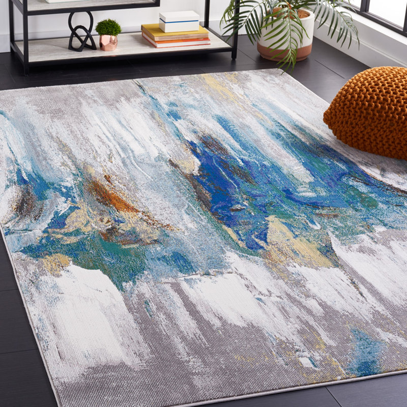 Art Studio Performance Rug, Rectangle 5'1" x 7'6"