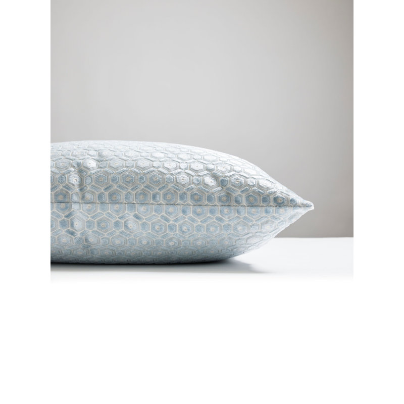 MANETTA PILLOW, Powder Blue Geometric
