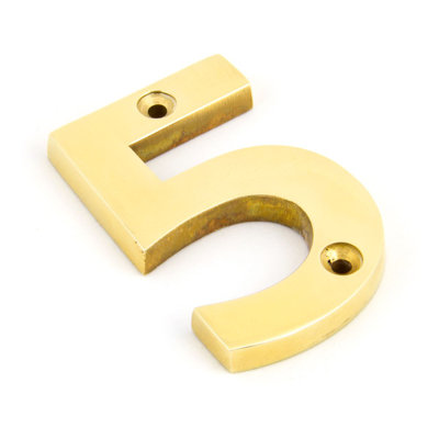 7.8cm H Metal House Number