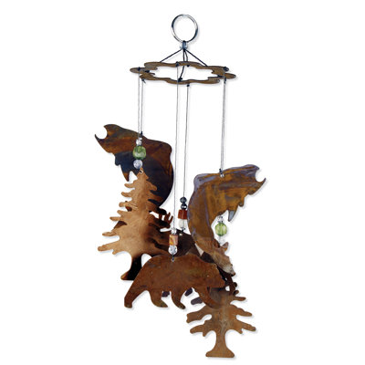 Stroble Metal Animals Wind Chime