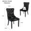 Chaise rembourrée en velours-318894917