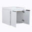 Ensemble de meuble-lavabo simple 47,8 po avec plateau en céramique Dilwar