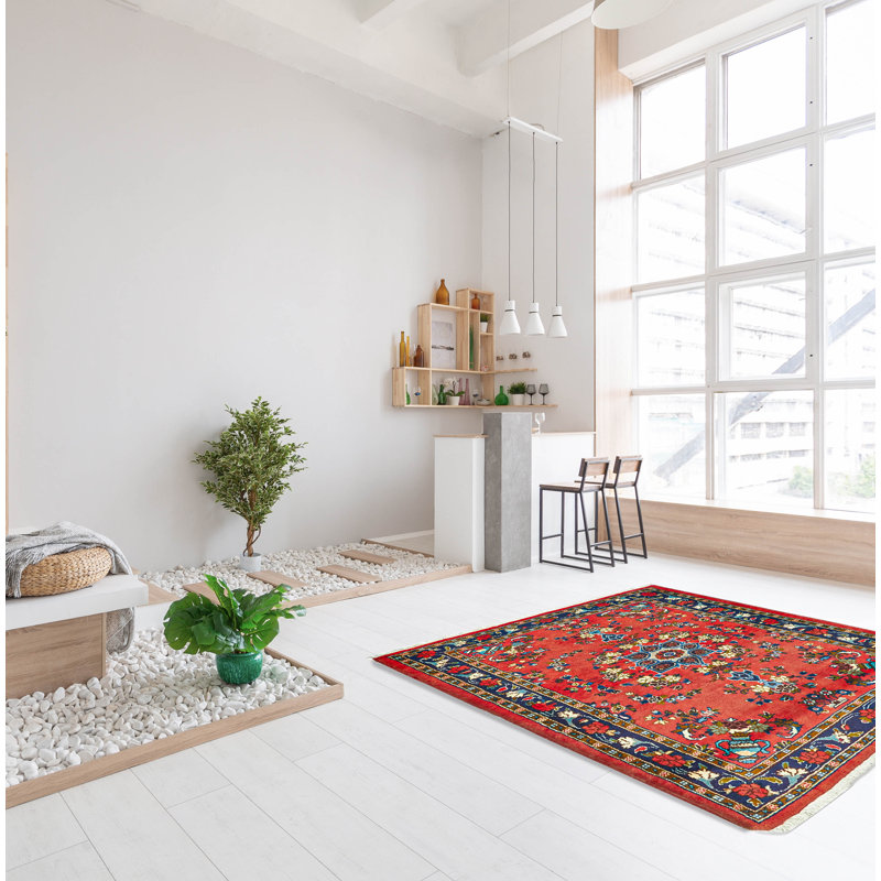 Tapis rouge Andelz 3 pi 7 po x 4 pi 10 po