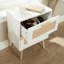 Anelise 40cm W Manufactured Wood Bedside Table-100623020