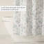 Cotton Blend Floral Shower Curtains-1304115809