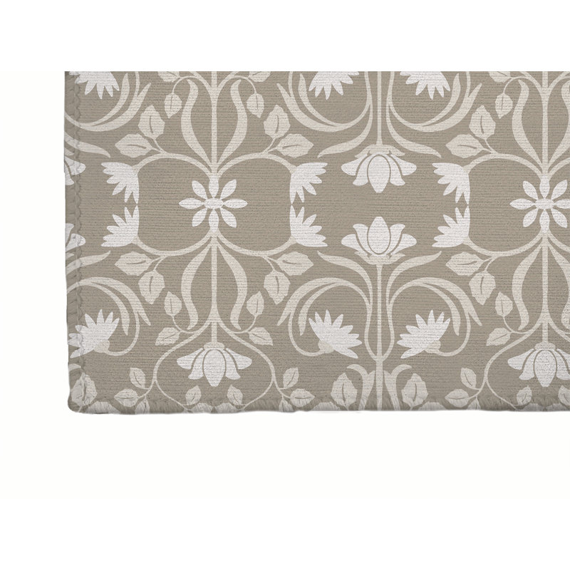 Tapis de bureau Savanah, L 24 po x P 36 po, Taupe
