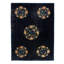 Navy Blue Antique chinese Peking 6'7"X 9'