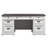 Colburn Jr. Executive Desk w/ Locking File Storage Drawers