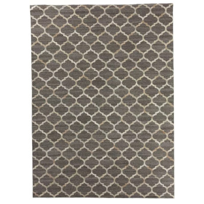 Berlin Cowhide Geometric Area Rug