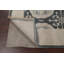 Tapis unique gris anthracite en laine noué à la main 8 pi x 9 pi 9 po New Age