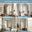 Arched Black Floor Mirror With Stand, 38x77 Inch Freestanding Full Body Mirror For Bedroom-36989825-36989837
