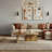 Japandi Coffee Table Solid Wood-482880355