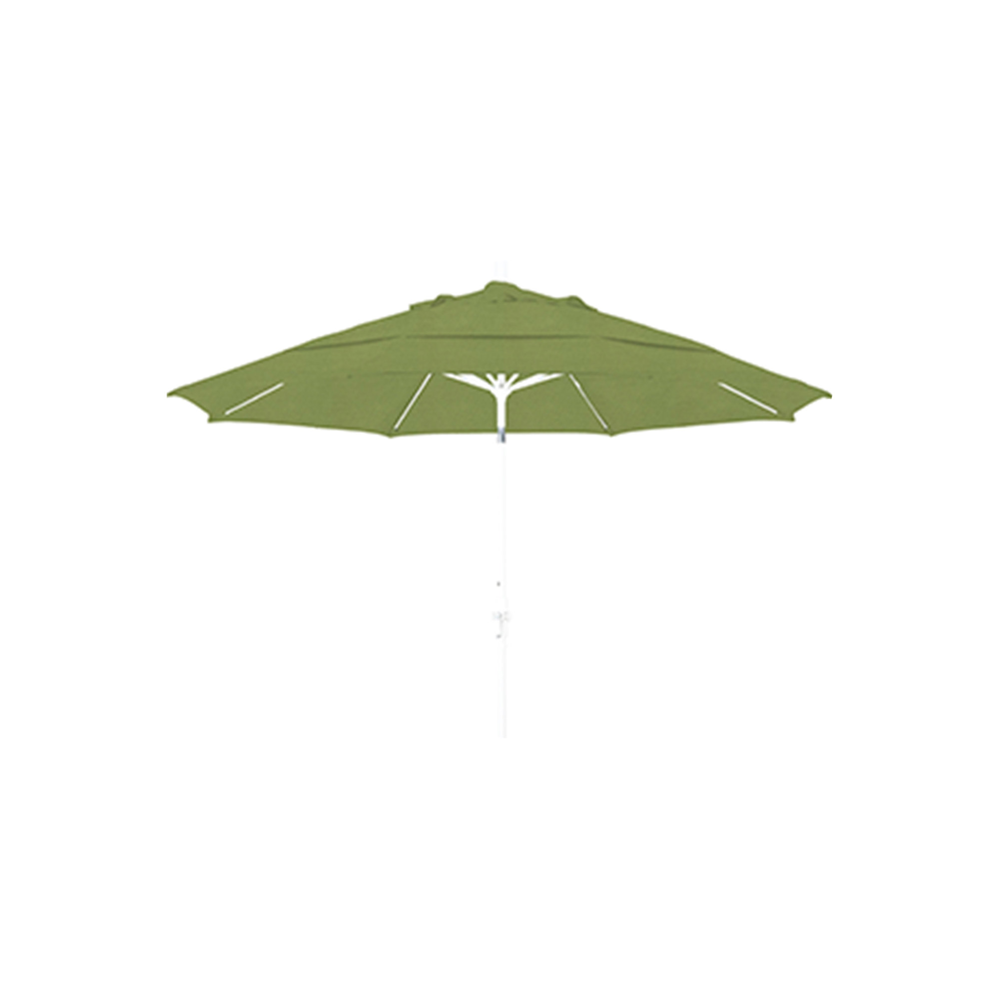 Brent 132'' Sunbrella® Outdoor Umbrella, Spectrum Cilantro Sunbrella® Plainweave